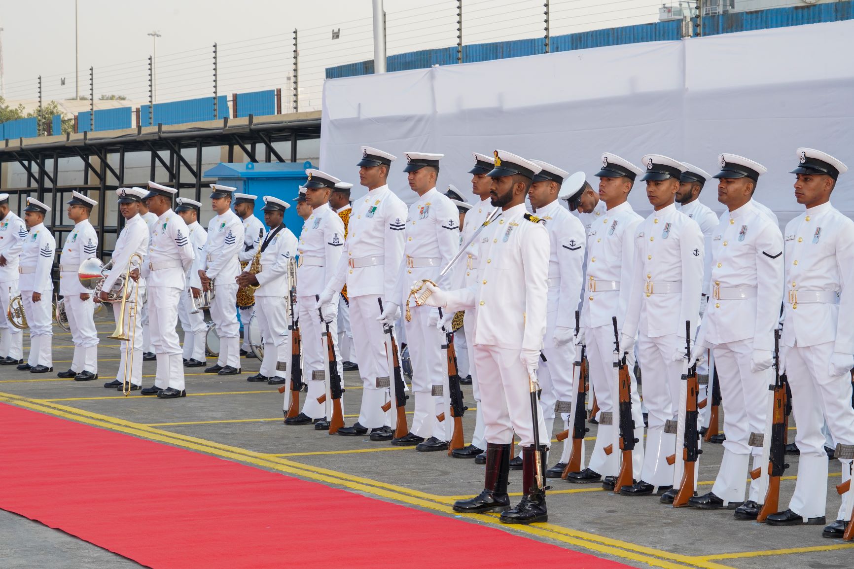 Commissioning Of Indian Naval Ship Vagir By Admiral R Hari Kumar, PVSM, AVSM, VSM, ADC Chief Of The Naval Staff - 23rd Jan 2023123